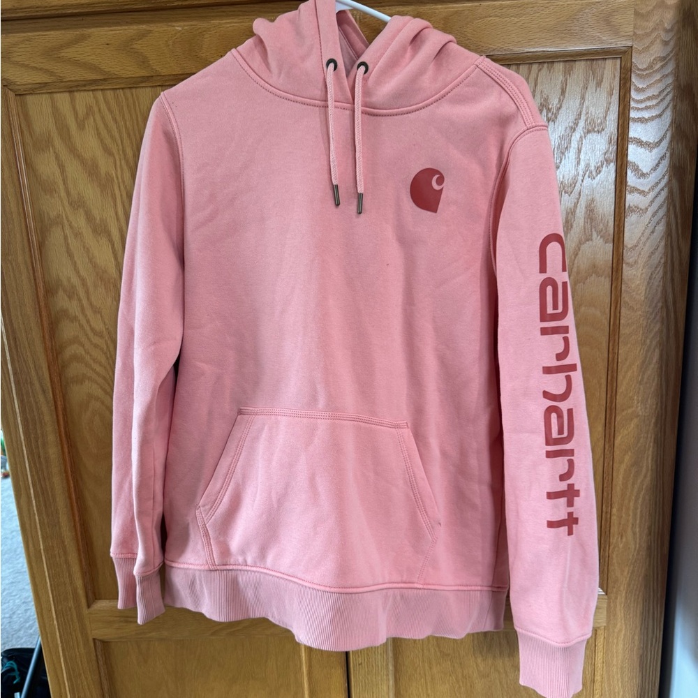 Carhartt Relaxed Fit Sweatshirt in Peach